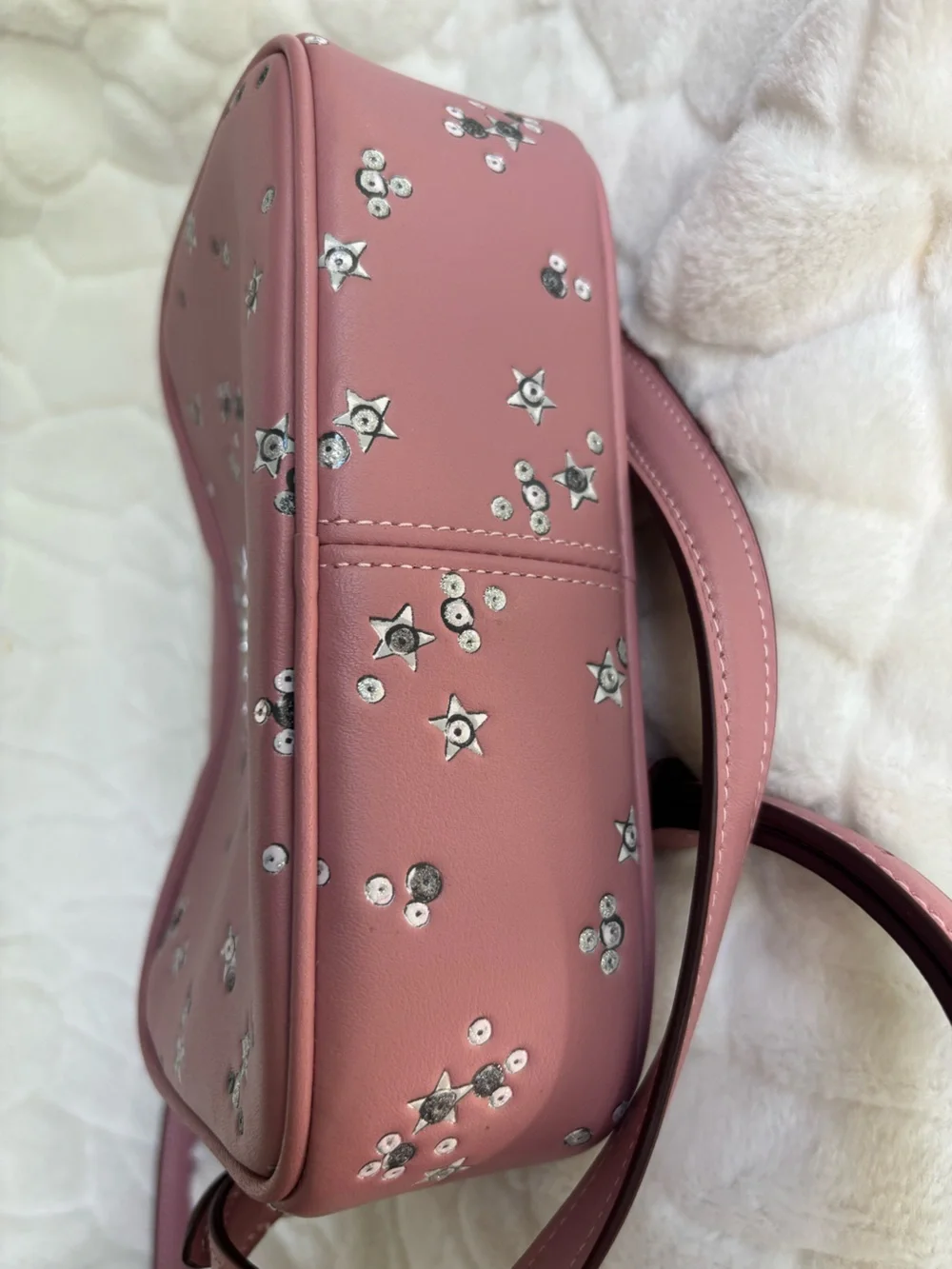 Coach MINI JAMIE CAMERA BAG WITH STAR PRINT
